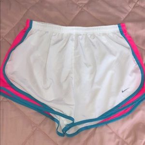 5 pairs of nike shorts.